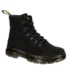 Dr. Martens Dr.martens Womens Combs Suede Combat Boot - Black -Fashion Women Shoe US 01 302021 00