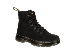 Dr. Martens Dr.martens Womens Combs Suede Combat Boot - Black