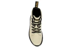 Dr. Martens Dr.martens Womens Combs Suede Combat Boot - Off White -Fashion Women Shoe US 01 302022 05