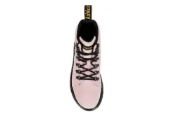 Dr. Martens Dr.martens Womens Combs Suede Combat Boot - Pale Pink -Fashion Women Shoe US 01 302023 05