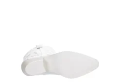 Madden Girl Womens Redford Western Boot - White -Fashion Women Shoe US 01 302385 06