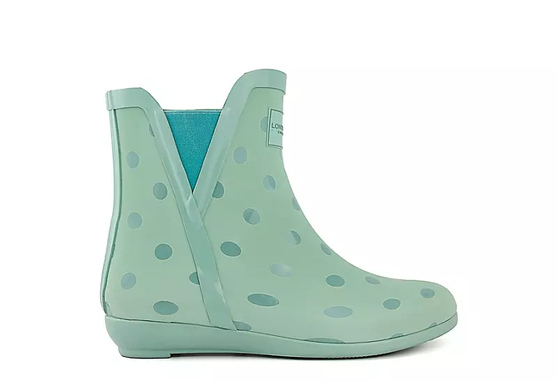 London Fog Womens Piccadilly Rain Boot - Green 4 London Fog Womens Piccadilly Rain Boot - Green - Image 2