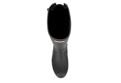 Hunter Boots Llc Womens Original Back Adj Gloss Rain Boot - Black -Fashion Women Shoe US 01 302431 05