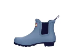 Hunter Boots Llc Womens Original Chelsea Rain Boot - Blue -Fashion Women Shoe US 01 302439 03