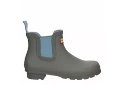 Hunter Boots Llc Womens Original Chelsea Rain Boot - Grey -Fashion Women Shoe US 01 302440 01