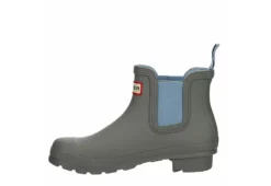 Hunter Boots Llc Womens Original Chelsea Rain Boot - Grey -Fashion Women Shoe US 01 302440 03
