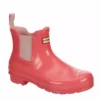 Hunter Boots Llc Womens Original Chelsea Gloss Rain Boot - Pink -Fashion Women Shoe US 01 302441 00