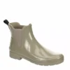 Hunter Boots Llc Womens Original Refined Chelsea Gloss Rain Boot - Taupe 2 Hunter Boots Llc Womens Original Refined Chelsea Gloss Rain Boot - Taupe -Fashion Women Shoe US 01 302442 00
