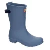 Hunter Boots Llc Womens Original Back Adj Rain Boot - Blue 2 Hunter Boots Llc Womens Original Back Adj Rain Boot - Blue -Fashion Women Shoe US 01 302450 00