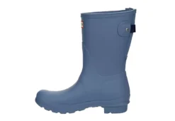 Hunter Boots Llc Womens Original Back Adj Rain Boot - Blue 12 Hunter Boots Llc Womens Original Back Adj Rain Boot - Blue -Fashion Women Shoe US 01 302450 03
