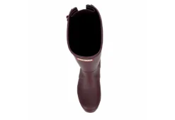 Hunter Boots Llc Womens Original Back Adj Rain Boot - Dark Red -Fashion Women Shoe US 01 302459 05