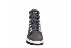 Dr. Martens Dr.martens Womens Combs W Nylon Boot - Grey -Fashion Women Shoe US 01 302480 02