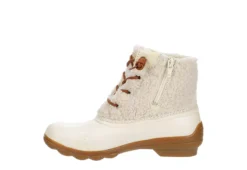 Sperry Womens Syren Gulf Sherpa Duck Boot - Ivory -Fashion Women Shoe US 01 302507 03