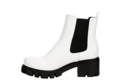 Madden Girl Womens Tessa Chelsea Boot - White -Fashion Women Shoe US 01 302520 03