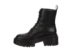 Madden Girl Womens Philly Lace Up Boot - Black -Fashion Women Shoe US 01 302631 03