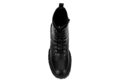 Madden Girl Womens Philly Lace Up Boot - Black -Fashion Women Shoe US 01 302631 05