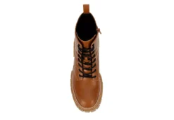 Madden Girl Womens Philly Lace Up Boot - Cognac 14 Madden Girl Womens Philly Lace Up Boot - Cognac -Fashion Women Shoe US 01 302638 05