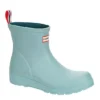 Hunter Boots Llc Womens Play Short Rain Boot - Light Blue -Fashion Women Shoe US 01 302670 00