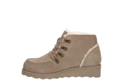 Bearpaw Womens Malinda Lace-up Boot - Stone 12 Bearpaw Womens Malinda Lace-up Boot - Stone -Fashion Women Shoe US 01 302679 03