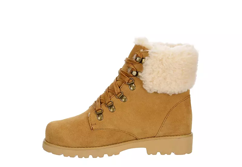 Bearpaw Womens Sam Lace-up Boot - Wheat 6 Bearpaw Womens Sam Lace-up Boot - Wheat - Image 4
