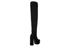Madden Girl Womens Orin Over The Knee Boot - Black 12 Madden Girl Womens Orin Over The Knee Boot - Black -Fashion Women Shoe US 01 302699 03