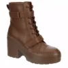 Limelight Womens Jazzie Lace Up Boot - Cognac 1 Limelight Womens Jazzie Lace Up Boot - Cognac -Fashion Women Shoe US 01 302724 00