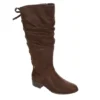 Xappeal Womens Cheyenne Wide Calf Tall Boot - Brown -Fashion Women Shoe US 01 302740 00