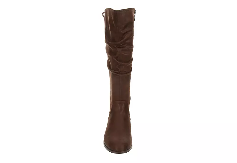 Xappeal Womens Cheyenne Wide Calf Tall Boot - Brown 5 Xappeal Womens Cheyenne Wide Calf Tall Boot - Brown - Image 3