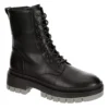 Limelight Womens Erin Combat Boot - Black 2 Limelight Womens Erin Combat Boot - Black -Fashion Women Shoe US 01 302755 00