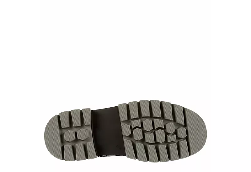 Limelight Womens Erin Combat Boot - Black 9 Limelight Womens Erin Combat Boot - Black - Image 7