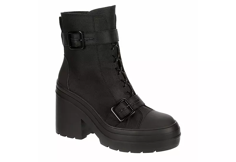 Limelight Womens Jasmyn Lace Up Boot - Black 3 Limelight Womens Jasmyn Lace Up Boot - Black