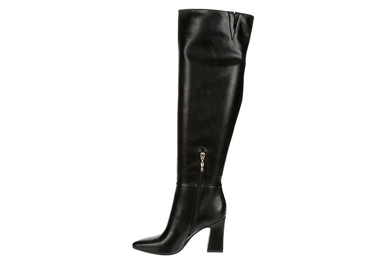 Michael By Michael Shannon Womens Camille Wide Calf Over The Knee Boot - Black 6 Michael By Michael Shannon Womens Camille Wide Calf Over The Knee Boot - Black - Image 4