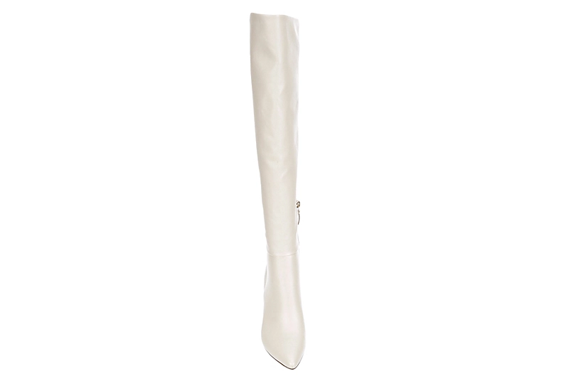Michael By Michael Shannon Womens Camille Wide Calf Over The Knee Boot - Off White 5 Michael By Michael Shannon Womens Camille Wide Calf Over The Knee Boot - Off White - Image 3
