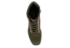 Limelight Womens Halle Lace-up Boot - Olive 14 Limelight Womens Halle Lace-up Boot - Olive -Fashion Women Shoe US 01 302780 05
