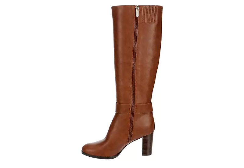 Lauren Blakwell Womens Raquel Wide Calf Tall Dress Boot - Cognac 6 Lauren Blakwell Womens Raquel Wide Calf Tall Dress Boot - Cognac - Image 4