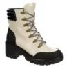 Michael By Michael Shannon Womens Natacha Lace-up Boot - Ivory -Fashion Women Shoe US 01 302785 00