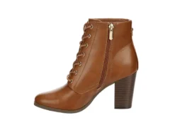 Xappeal Womens Karen Lace-up Boot - Cognac 12 Xappeal Womens Karen Lace-up Boot - Cognac -Fashion Women Shoe US 01 302788 03