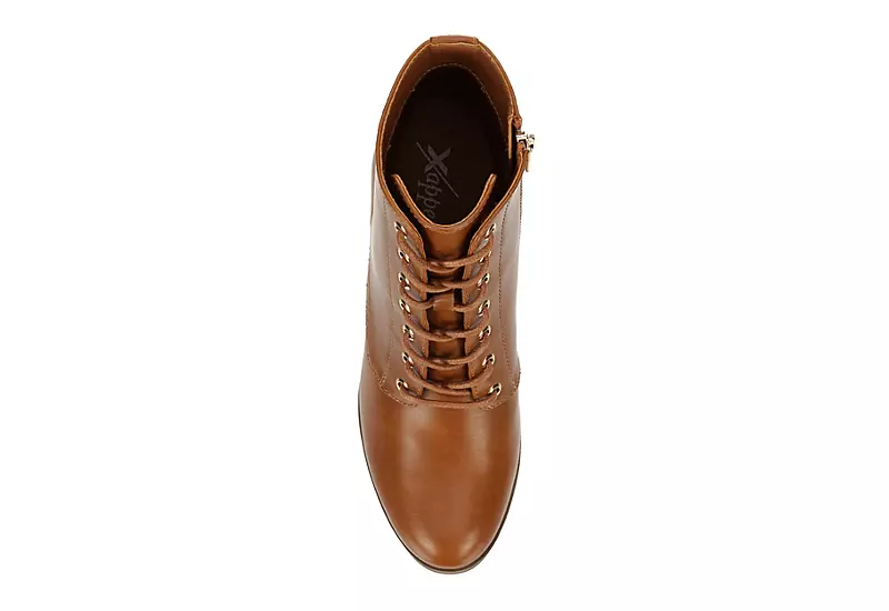 Xappeal Womens Karen Lace-up Boot - Cognac 8 Xappeal Womens Karen Lace-up Boot - Cognac - Image 6