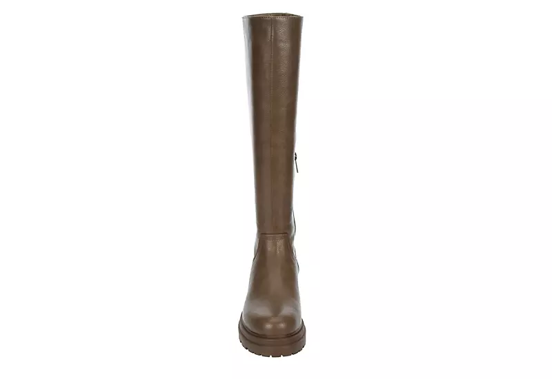 Limelight Womens Adalyn Wide Calf Tall Boot - Stone 5 Limelight Womens Adalyn Wide Calf Tall Boot - Stone - Image 3