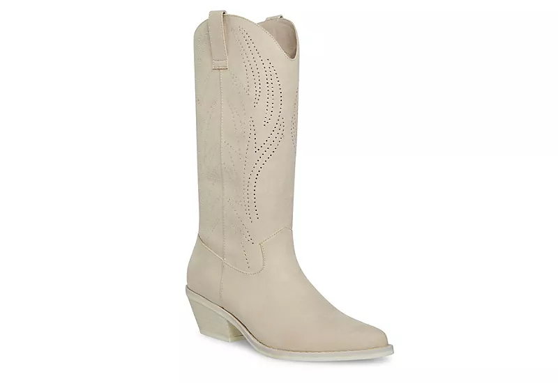 Madden Girl Womens Ryder Western Boot - Ivory 3 Madden Girl Womens Ryder Western Boot - Ivory