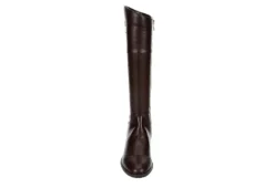 Michael By Michael Shannon Womens Brielle Wide Calf Tall Riding Boot - Dark Brown -Fashion Women Shoe US 01 302837 02