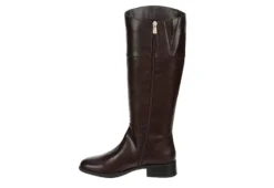 Michael By Michael Shannon Womens Brielle Wide Calf Tall Riding Boot - Dark Brown -Fashion Women Shoe US 01 302837 03