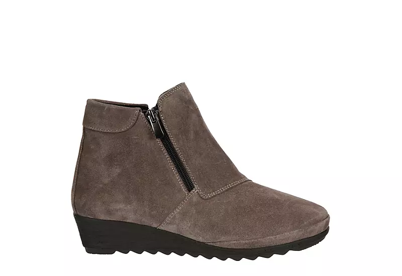 Bjorndal Womens Libby Short Boot - Taupe 4 Bjorndal Womens Libby Short Boot - Taupe - Image 2