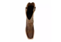 Justin Womens Rein Western Boot - Brown -Fashion Women Shoe US 01 302852 05