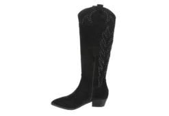 Dv By Dolce Vita Womens Kitschy Western Boot - Black -Fashion Women Shoe US 01 302854 03