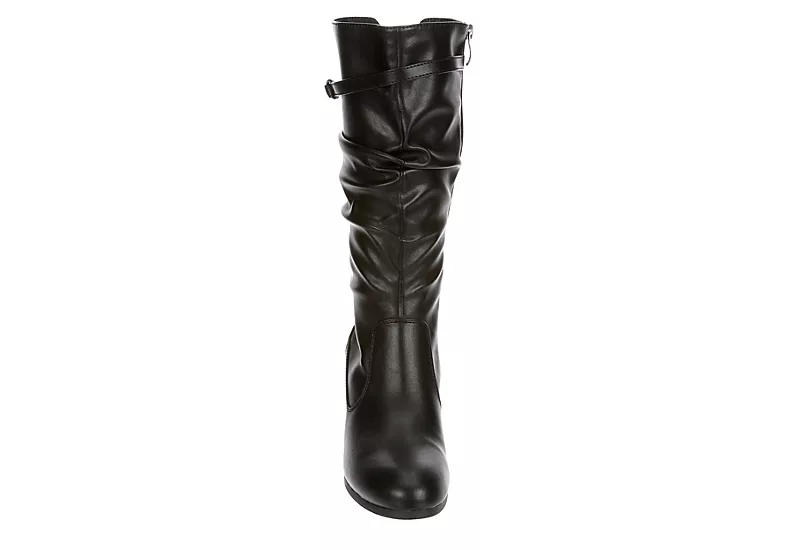 Lauren Blakwell Womens Johanna Wide Calf Wedge Boot - Black 5 Lauren Blakwell Womens Johanna Wide Calf Wedge Boot - Black - Image 3