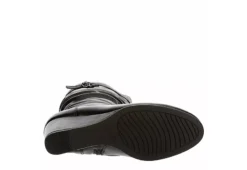 Lauren Blakwell Womens Johanna Wide Calf Wedge Boot - Black 15 Lauren Blakwell Womens Johanna Wide Calf Wedge Boot - Black -Fashion Women Shoe US 01 302867 06