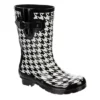 London Fog Womens Tally Rain Boot - Black -Fashion Women Shoe US 01 302870 00