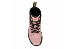 Dr. Martens Dr.martens Womens Combs Nylon Combat Boot - Pale Pink -Fashion Women Shoe US 01 302906 05