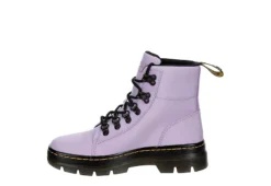 Dr. Martens Dr.martens Womens Combs Nylon Combat Boot - Lilac -Fashion Women Shoe US 01 302907 03